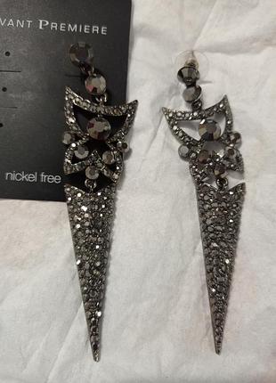 Серьги удлиненные