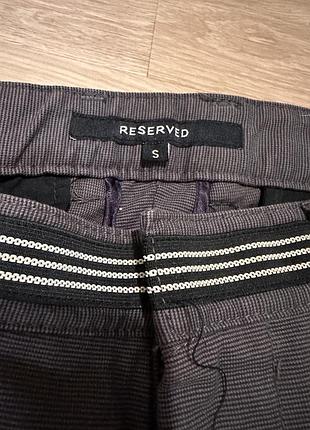 Мужские темно-синие брюки reserved3 фото
