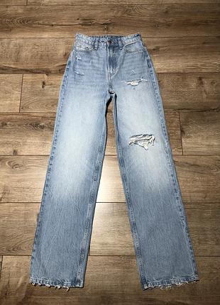 Нові джинси wide leg h&m 32 розмір