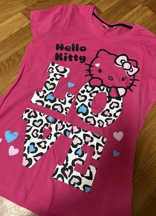Футболка hello kitty