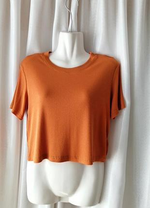 Футболка топ у рубчик