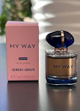 Оригинальный миниатюрный парфюм парфюм парфюмированная вода giorgio armani my way floral