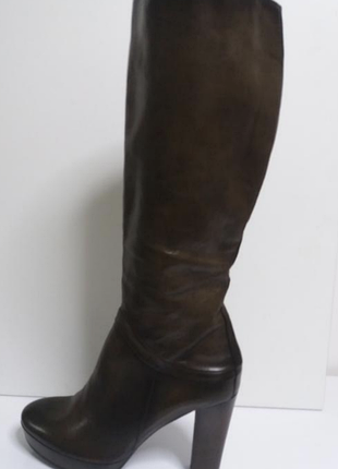 Mai piu senza итальялия кожаные сапоги р.38