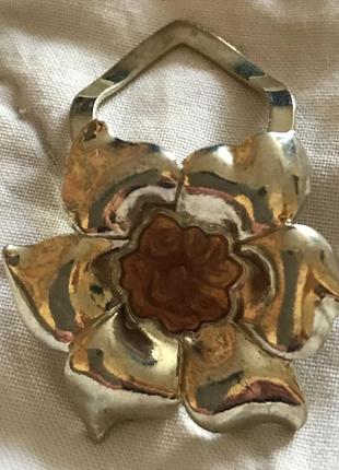 Клипса для шарфа винтаж Англия