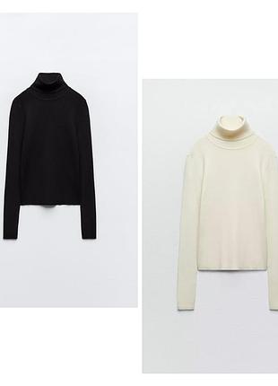 Базовый гольф водолазка zara, размер s