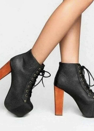 Jeffrey campbell lita кожаные оригинал р. 37