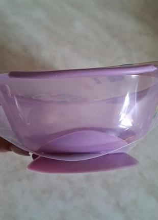 Тарелка на присоске детская 2