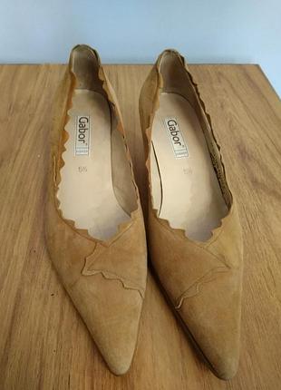 Туфли женские kitten heels р5 gabor