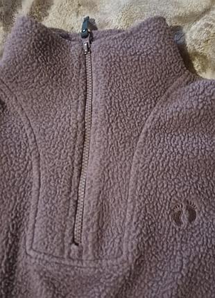 Флисовая кофта с лапками 3