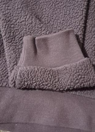 Флисовая кофта с лапками 5