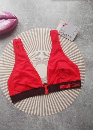 Шикарный топ в сетку на резинке от puma, pp s.