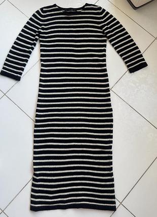 Елегантне трикотажне плаття zara