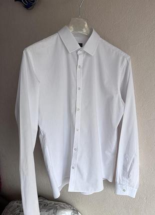 Рубашка мужская белая xl