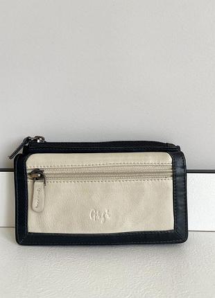 Шкіряний гаманець кошельок gigi genuine leather натуральна шкіра, портмоне, жіночий