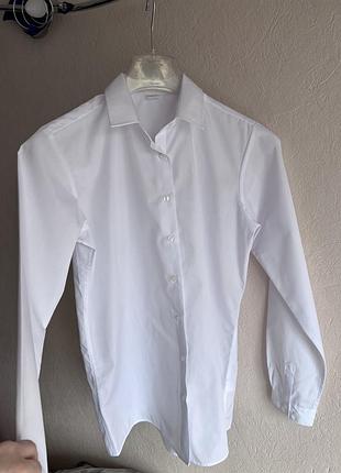 Рубашка женская белая, новая s-m