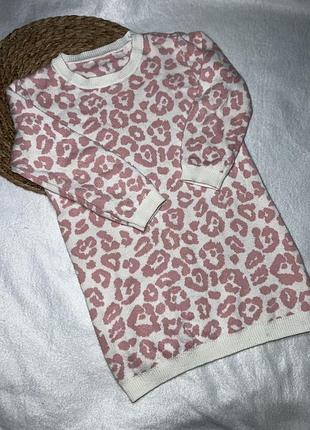 Платье-свитер детского