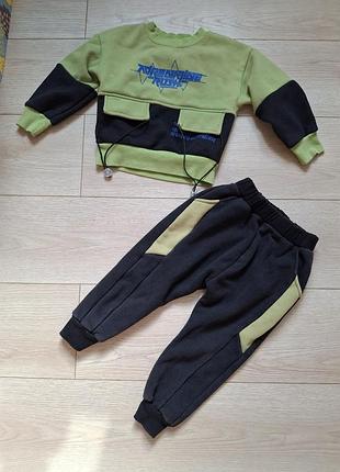 Теплый спортивный костюм