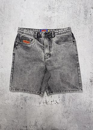 Шорти empyre scramble grey 28,30,32,34 denim skate shorts сірі