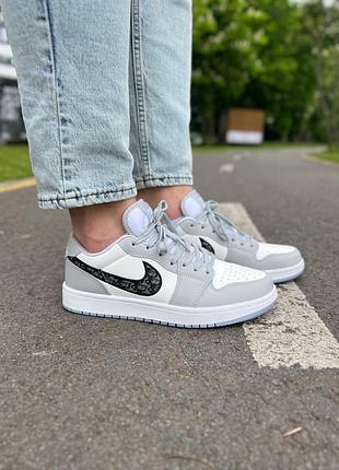 Кроссовки nike air jordan 1 retro x dior 45р.