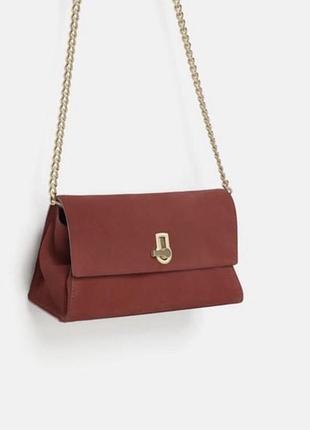 Сумка замшевая zara