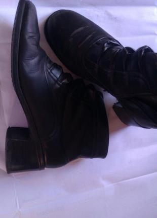 Чоботи демі, шкіра, р. 37/38