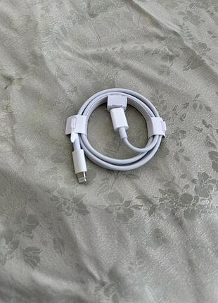 Кабель для блока питания apple usb-c to lightning 1м. 20w
