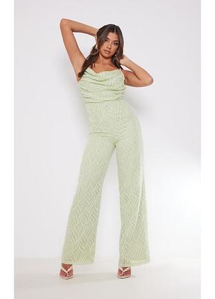 Салатовый комбинезон prettylittlething плт plt