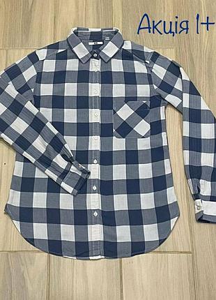 Uniqlo рубашка в клетку