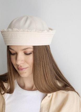 Тренд! морячка етно бахрома папайка sailor hat капелюх берет