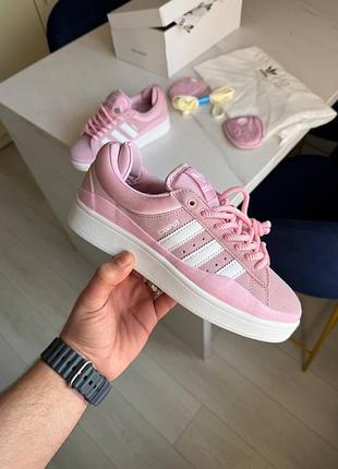 Кроссовки adidas campus x bad bunny pink