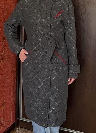 Пальто samange сіре💥💕