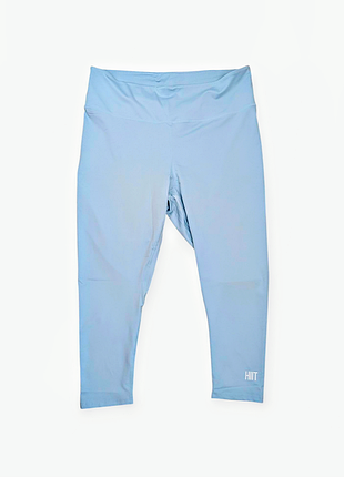 Спортивные лосины с высокой посадкой и пуш-ап батал леггинсы