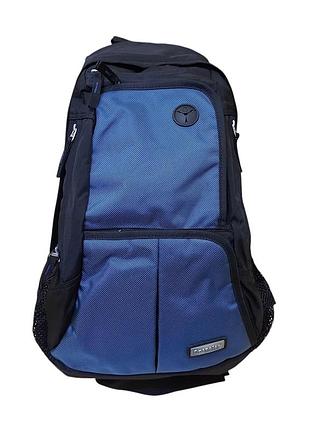 Стильний чоловічий рюкзак onepolar ble 1295 blue — для ноутбука до 15.6", міський, 25 л