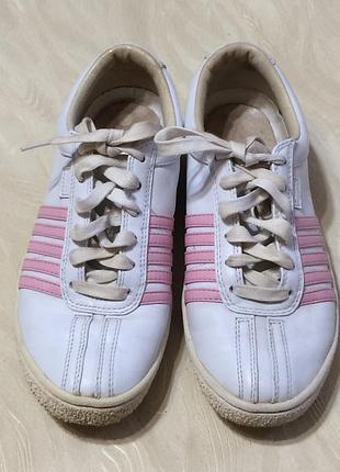 Жіночі кожані кросівки k-swiss" , р.37