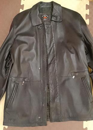 Шкіряна куртка чоловіча, xl