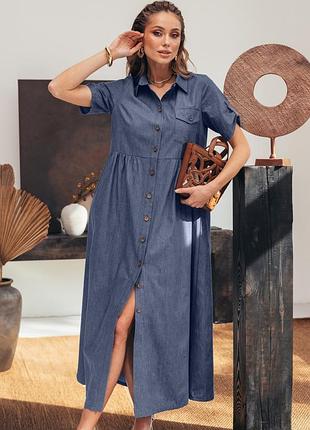 Свободное платье-рубашка7 фото