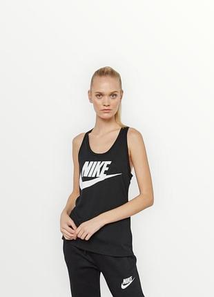 Женская спортивная майка nike sportswear essential