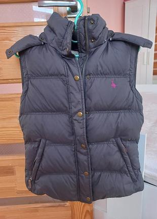 Жилетка безрукавка пухова jack wills