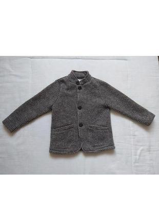 Шерстяная кофта джемпер на мальчика zara 4-5 лет