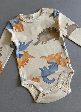 Боді з динозаврами від h&m