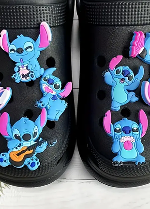 Знову в наявності! джибітс на крокс крокси jibbits стіч stitch