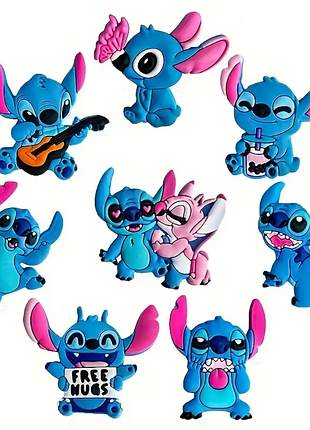 Знову в наявності! джибітс на крокс крокси jibbits стіч stitch3 фото