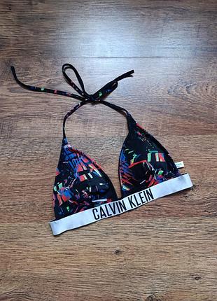 Calvin klein верх от купальника, топ купальный, купальник
