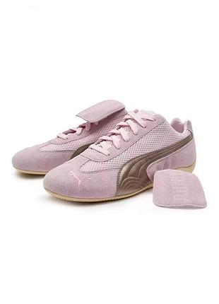Puma speedcat open yy 'whisp of pink' кросівки жіночі пума рожеві чорні