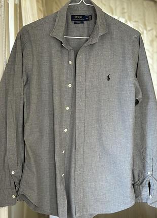 Сорочка котонова чоловіча рубашка polo ralph louren оригінал