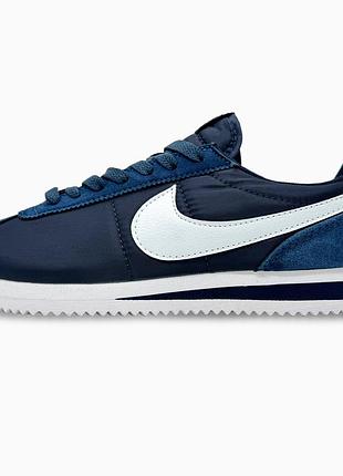 Кросівки унісекс nike cortez navi blue