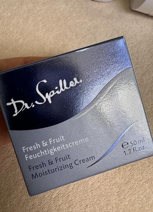 Dr.spiller легкий зволожувальний крем fresh & fruit moisturizing cream 50 ml,200ml-4100грн