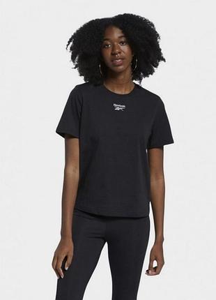 Стрейчева футболка топ рубчик reebok