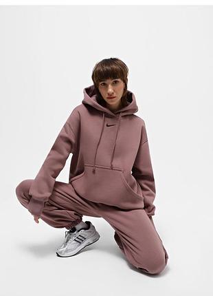 Nike костюм спортивный женский. на флисе