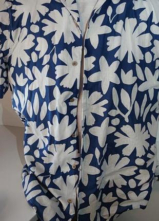 Рубашка мужская лен+хлопок mcneal